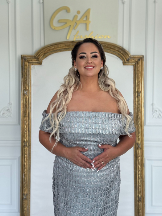 Rochie Glitty SILVER [2]
