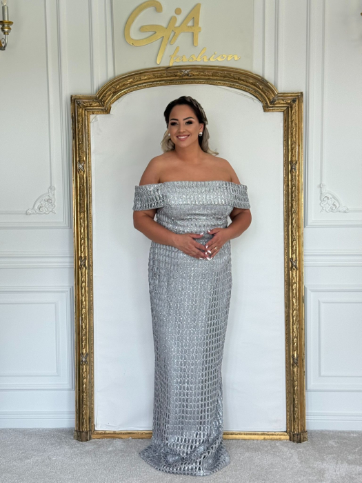 Rochie Glitty SILVER [1]