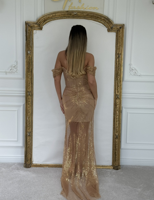 Rochie Gold Essemia [5]