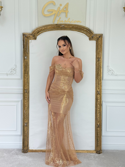 Rochie Gold Essemia [7]