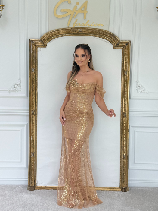 Rochie Gold Essemia [10]
