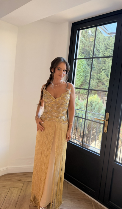 Rochie Gold Love [2]
