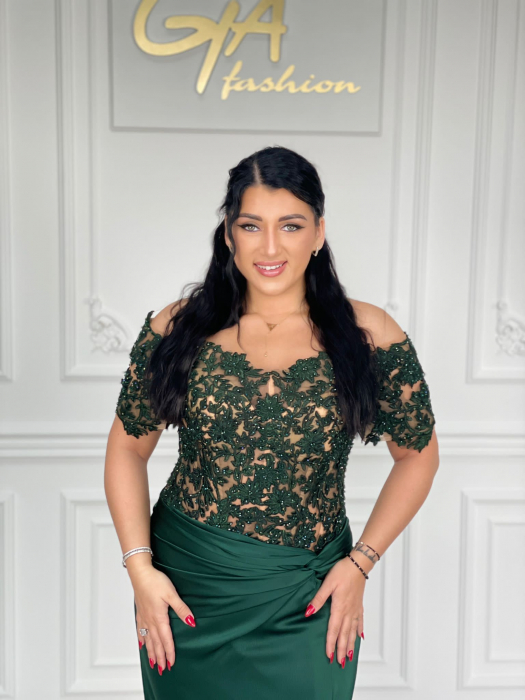 Rochie Green Ellisa [2]