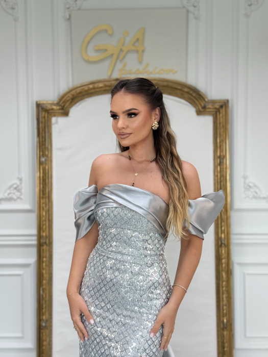 Rochie Hassisa GRAY SILVER [4]