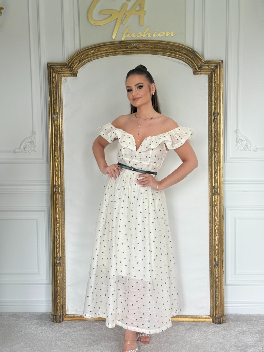 Rochie Heart Carissa WHITE [4]