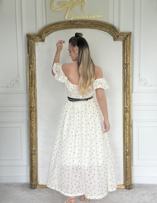 Rochie Heart Carissa WHITE [5]