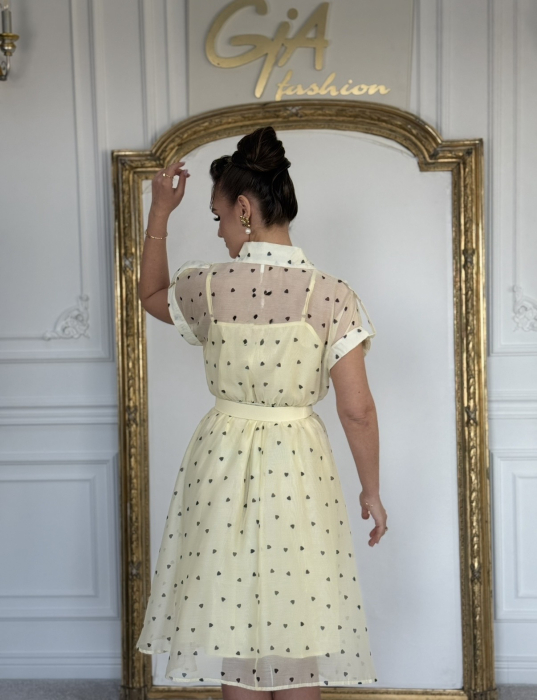 Rochie Heart Yellow [5]