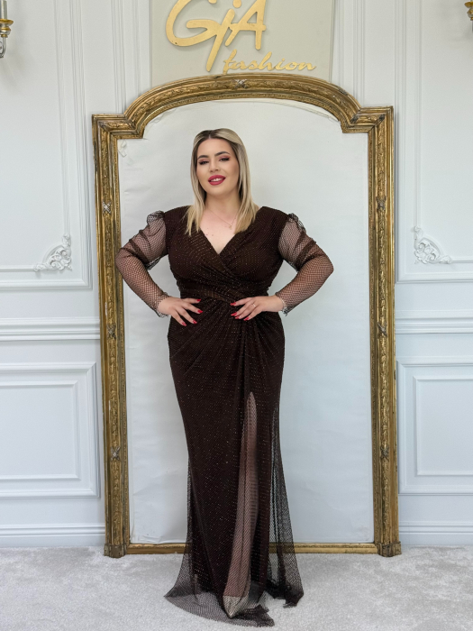 Rochie Helanny Brown [3]