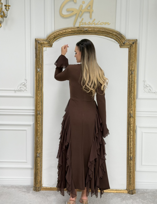 Rochie Leressat  maro [6]