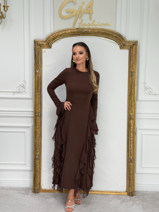 Rochie Leressat  maro [5]