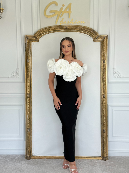Rochie Kallea  BLACK&WHITE [7]