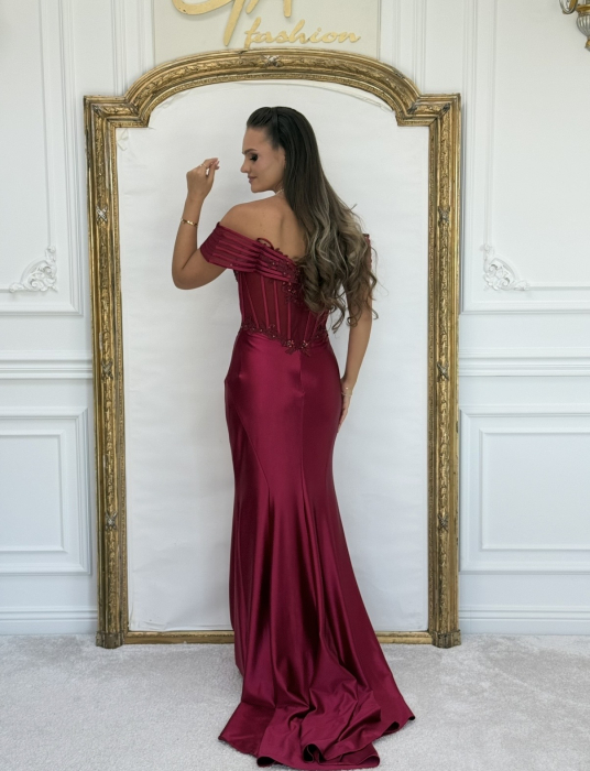 Rochie Kanera Bordo [7]