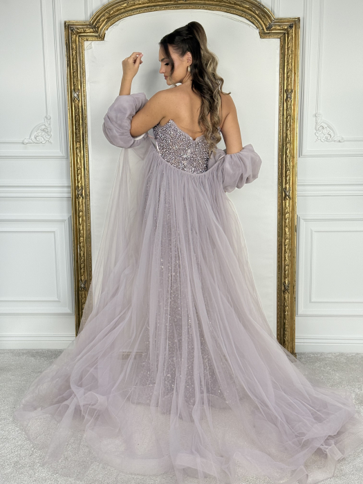 Rochie Karinea cu trenă detașabilă [7]