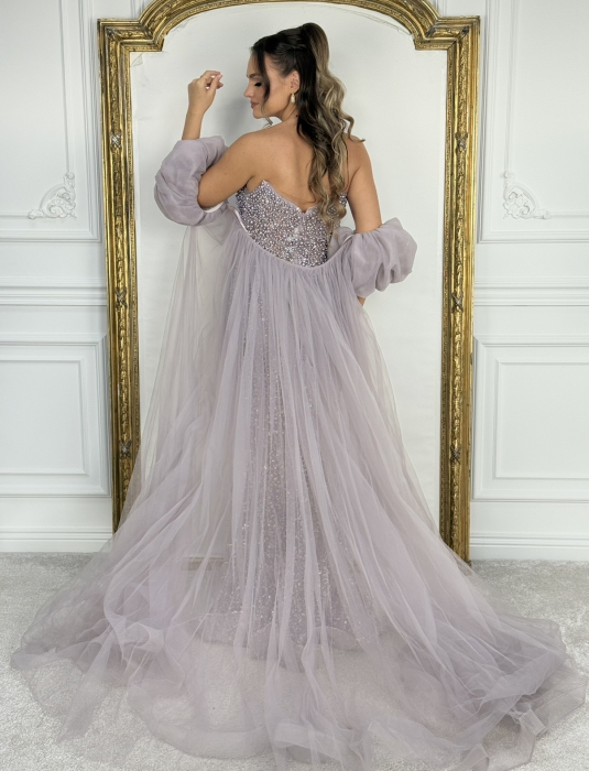 Rochie Karinea cu trenă detașabilă [4]