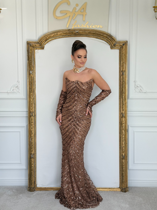 Rochie Karinne Brown [5]