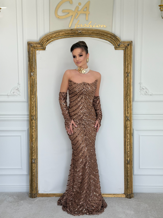 Rochie Karinne Brown [7]