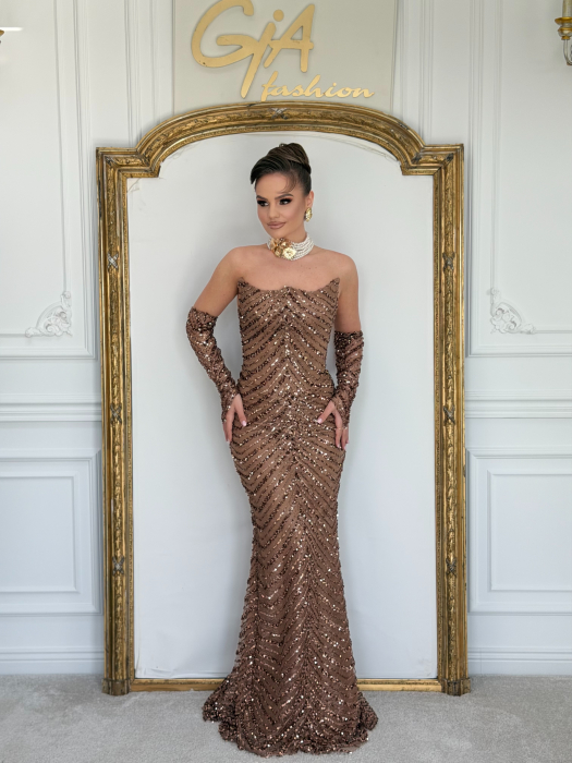 Rochie Karinne Brown [3]