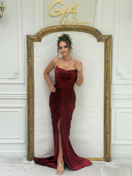 Rochie Karise Bordo [3]