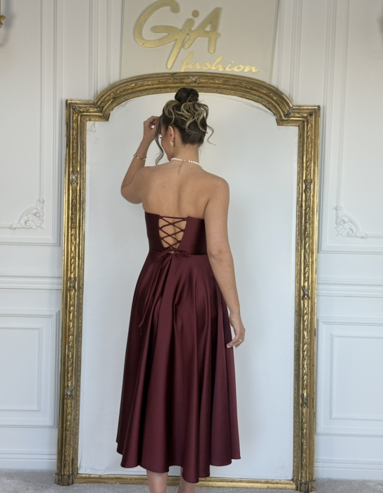 Rochie Kariza Bordo [9]