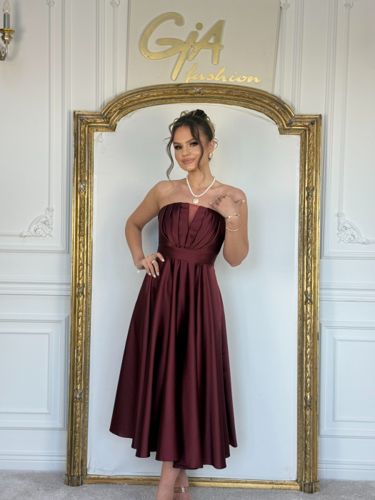 Rochie Kariza Bordo [6]