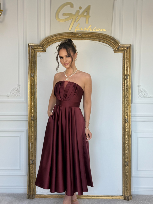 Rochie Kariza Bordo [7]
