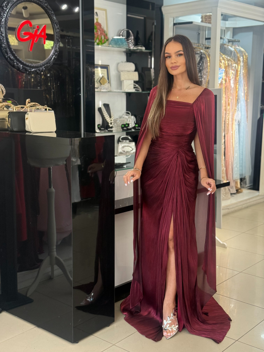 Rochie Kaseva Bordo [4]