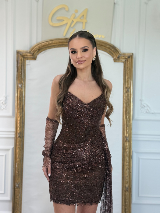 Rochie Kazella Brown [3]