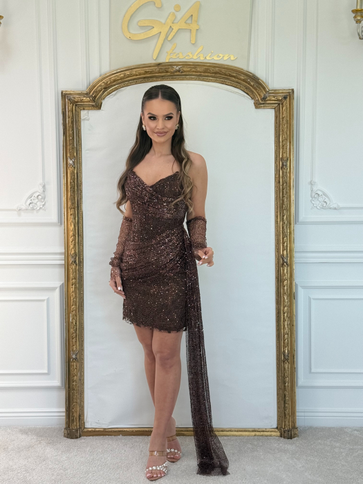 Rochie Kazella Brown [6]