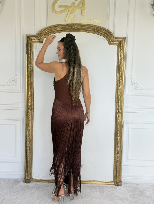 Rochie Kazia Brown [6]