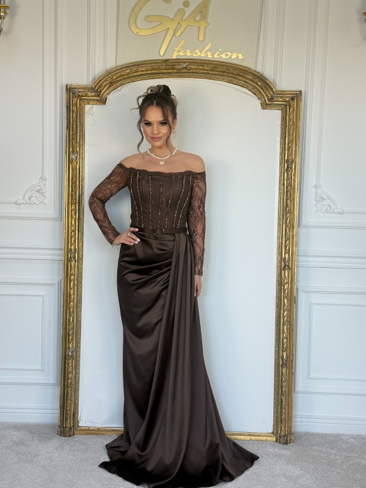 Rochie Kerenia Brown [3]