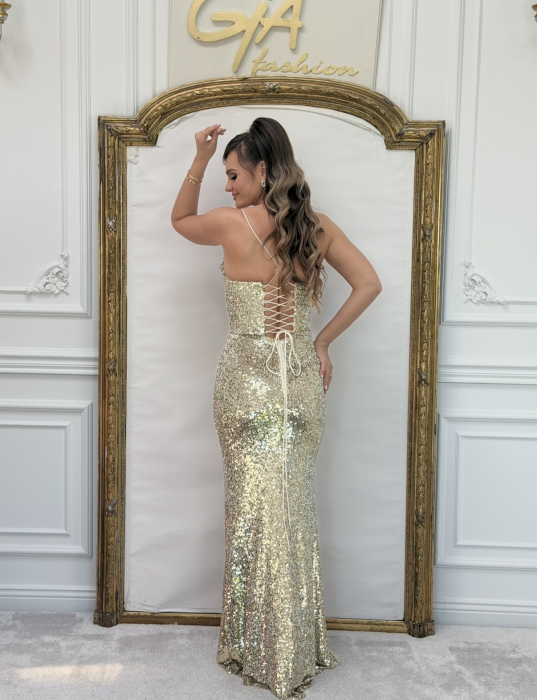 Rochie Kereza Gold [10]