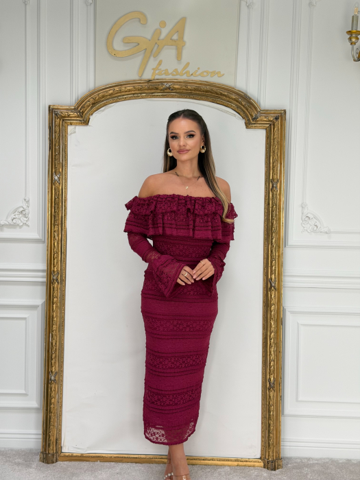 Rochie Kessela Bordo [5]