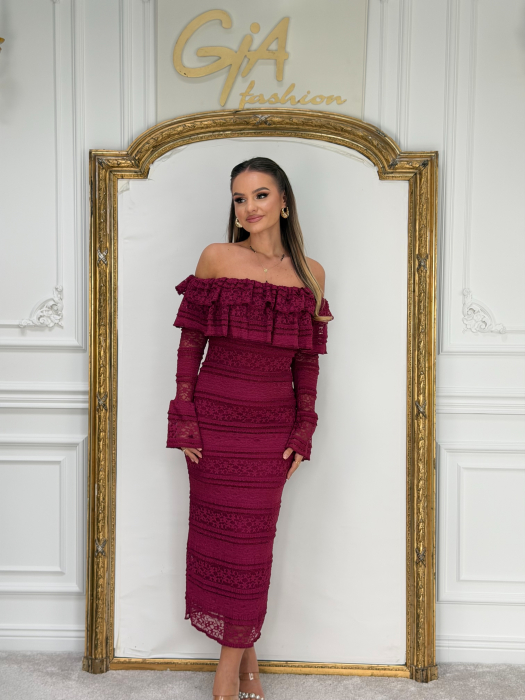 Rochie Kessela Bordo [3]