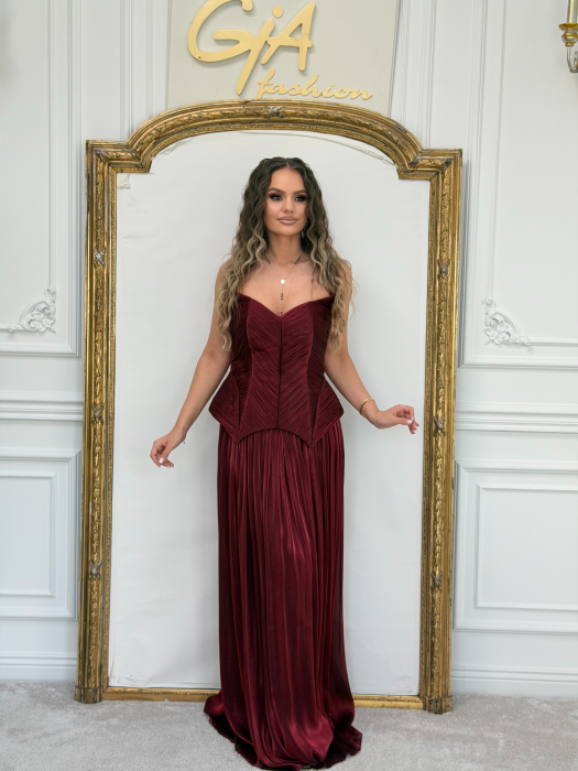 Rochie Kezillia Bordo [6]