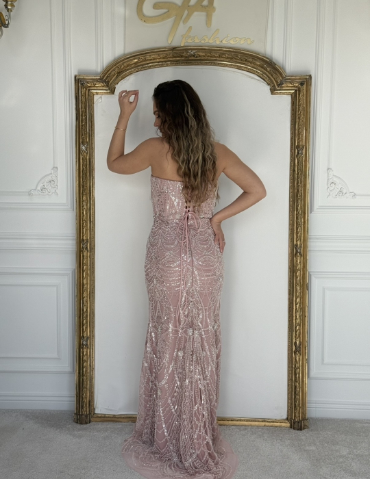 Rochie Lamellia Pink [9]