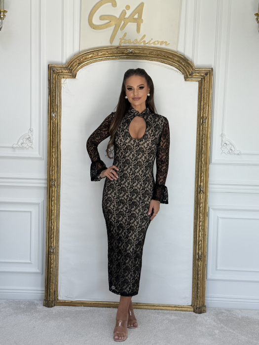 Rochie Lamery Black [3]