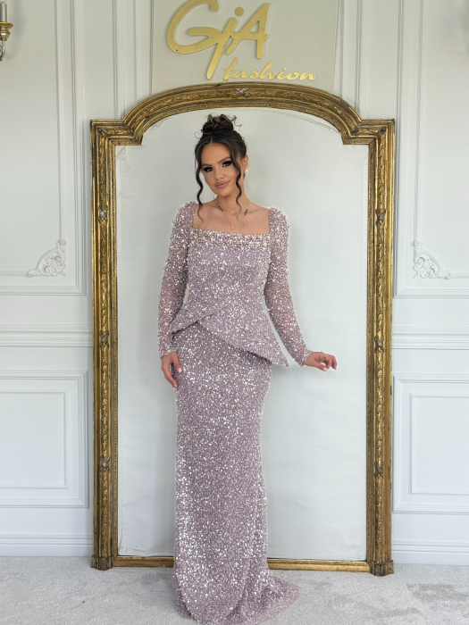 Rochie Larena Pink [7]