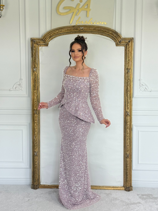 Rochie Larena Pink [4]