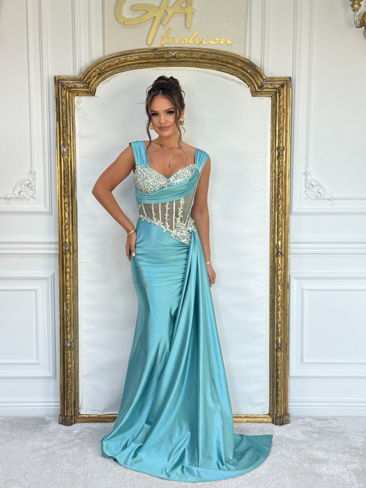 Rochie Laseny Blue [3]
