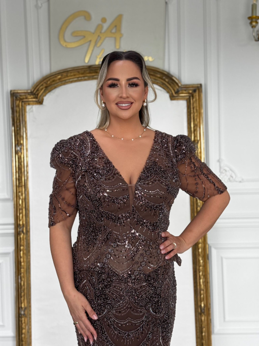 Rochie Lavenia Brown [2]