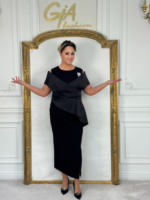 Rochie Lessia BLACK [3]