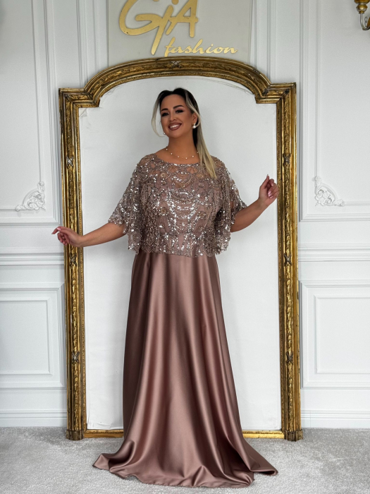 Rochie Lessia Beige [3]