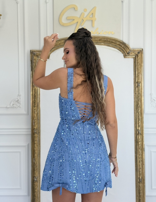 Rochie Loresa Blue [7]
