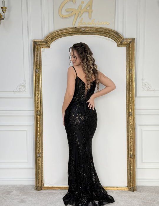 Rochie Lorinnia Black [8]