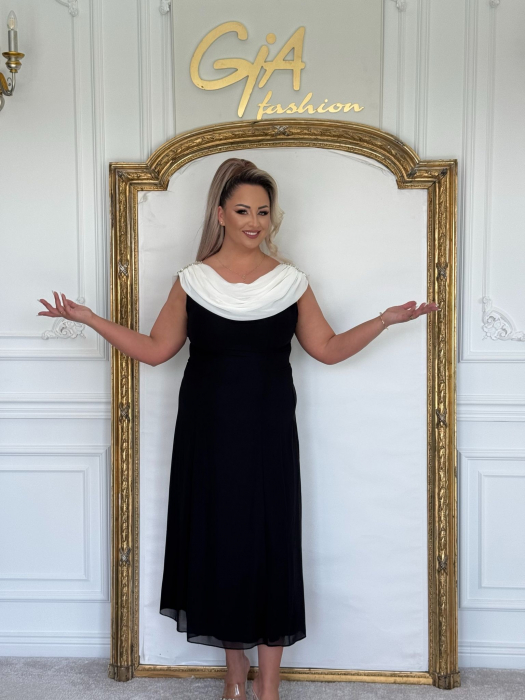 Rochie Madida BLACK AND WHITE [5]
