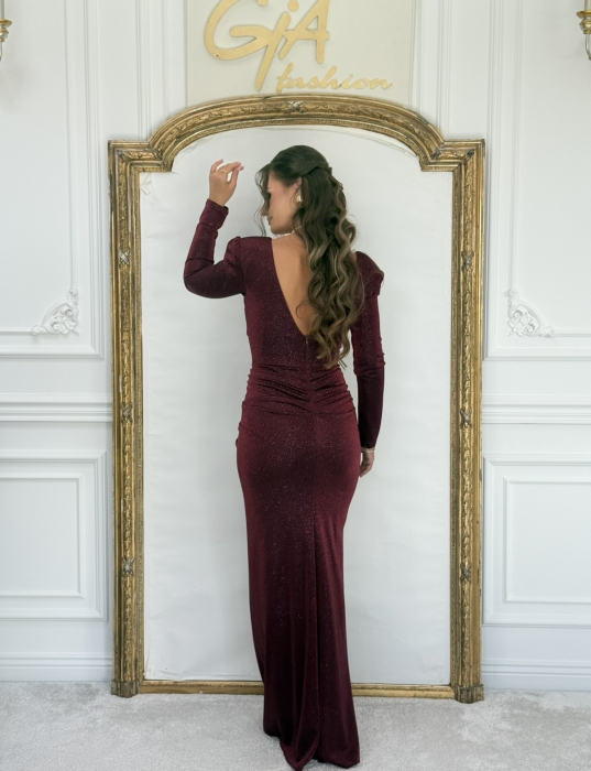 Rochie Madillia Bordo ( Livrare 7 zile ) [8]