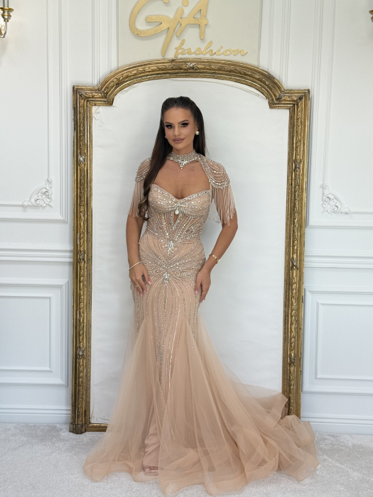 Rochie Malerina Beige [4]