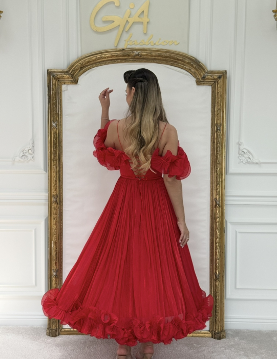 Rochie Mallace Red [7]