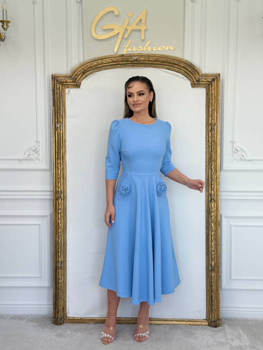Rochie Maridy Babyblue [5]
