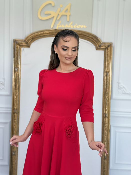 Rochie Maridy Red [4]